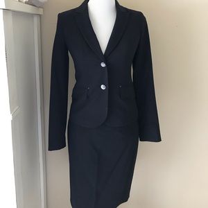 Calvin Klein Navy Women’s Suit Jacket & Skirt